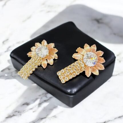 Crystal Bloom Luxe Earrings